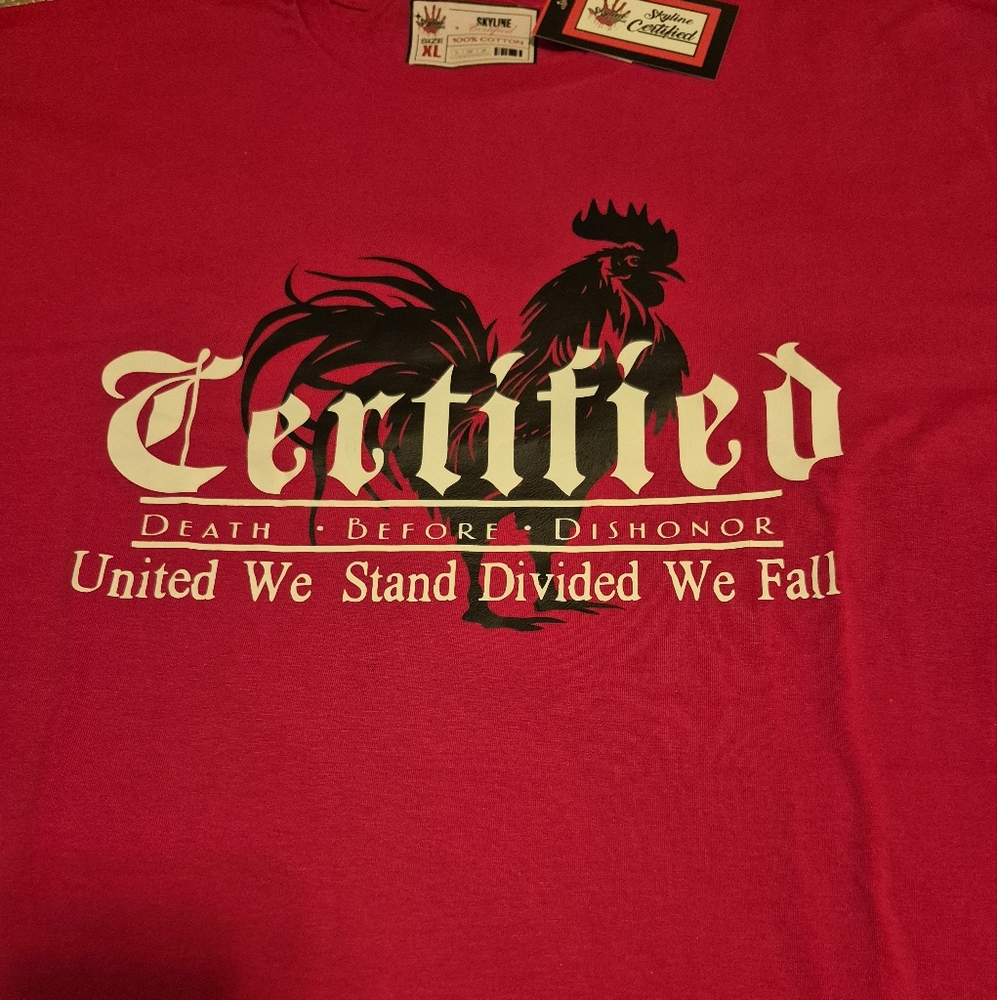 Skyline Certified Red Graphic T-Shirt
